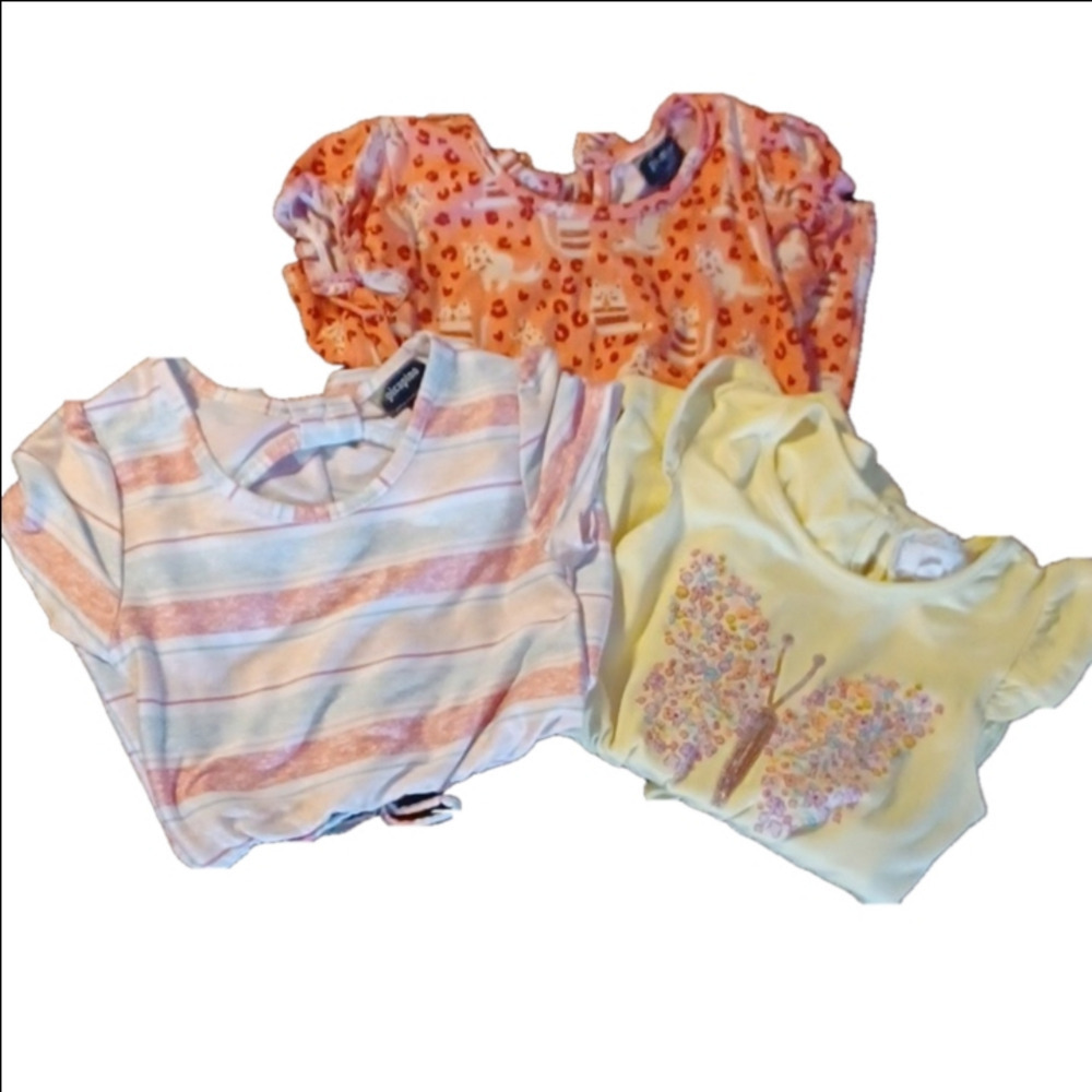 PICAPINO 2 AND BTEEN,1. BUNDLE OF THREE ROMPERS, 2 PICAPINO 24M BTEEN 2T